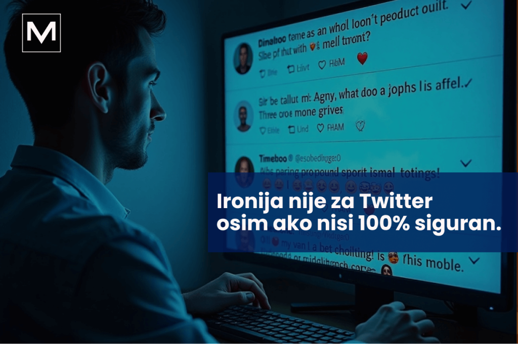 Ironija nije za twitter osim ako nisi 100% siguran. Novi Blog VM Disconnect