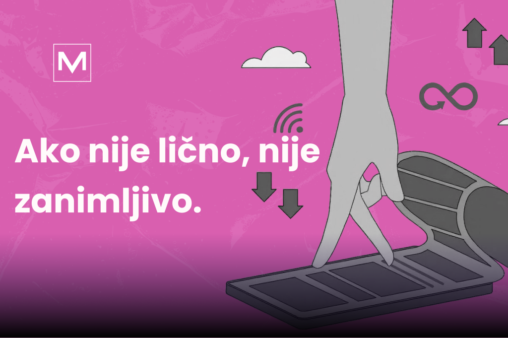Kad je mozgu dosadno, on skroluje dalje.